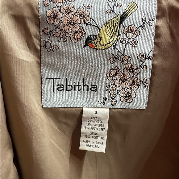 Tabitha Beige Ruffled Blazer - Picture 2 of 4